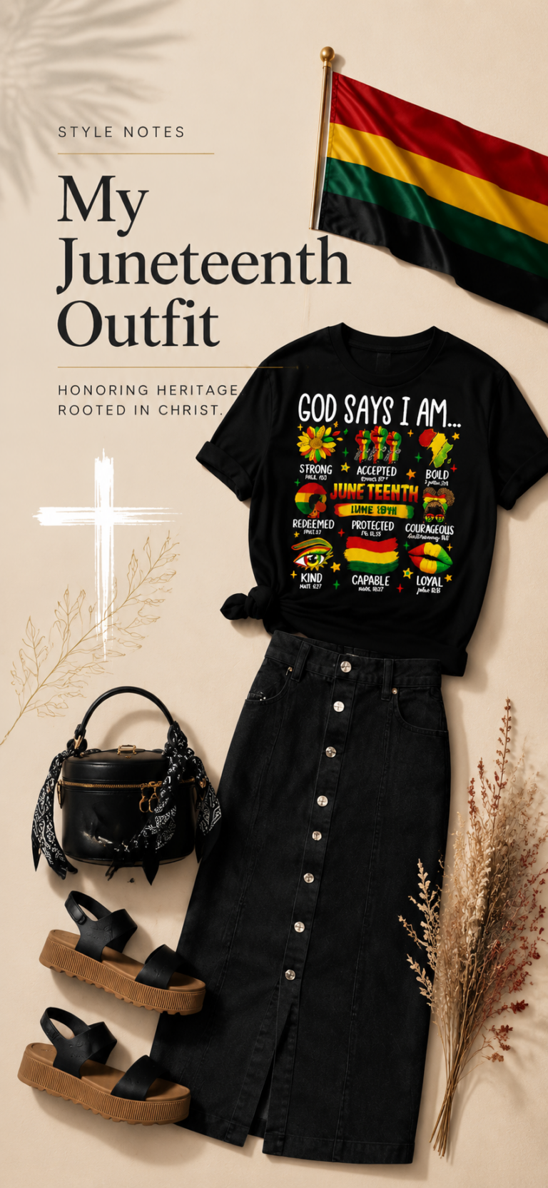 My Juneteenth Outfit | Honoring Heritage, Rooted in Christ