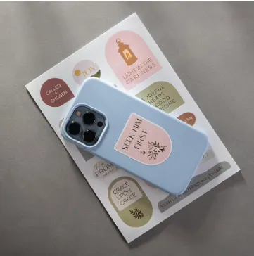 Christian stickers for water bottle, phone case, etc